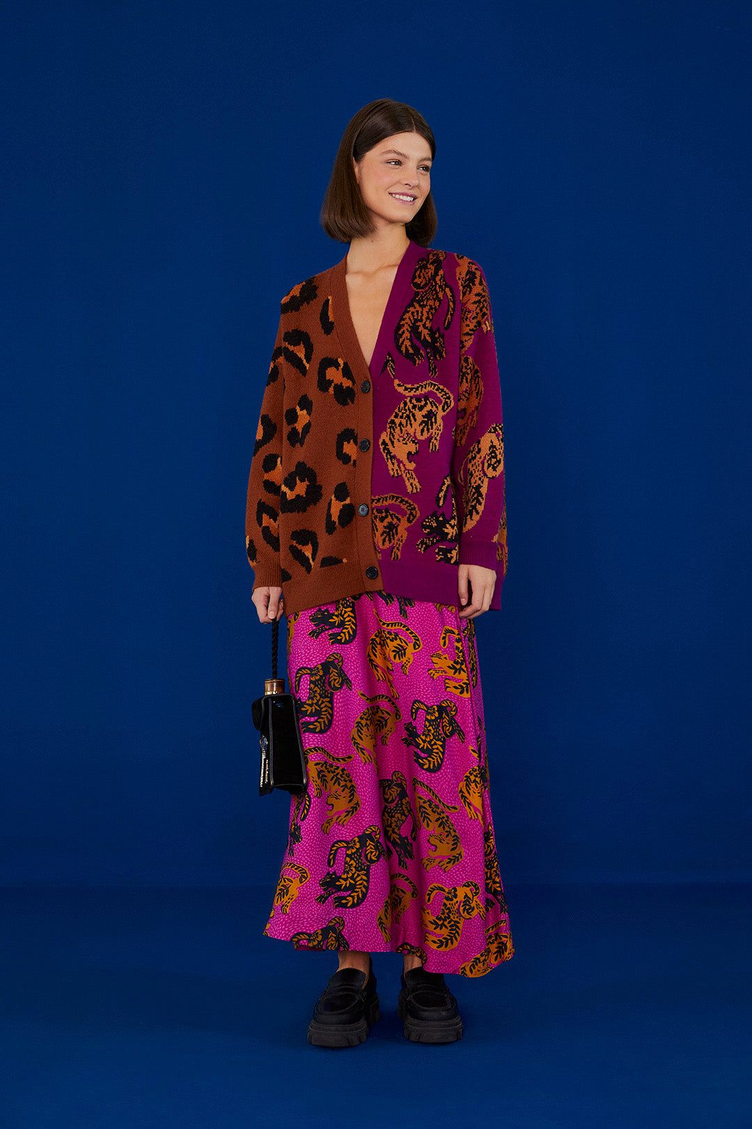 Mixed Wild Leopards Cardigan sold by FARM Rio product image thumbnail 4