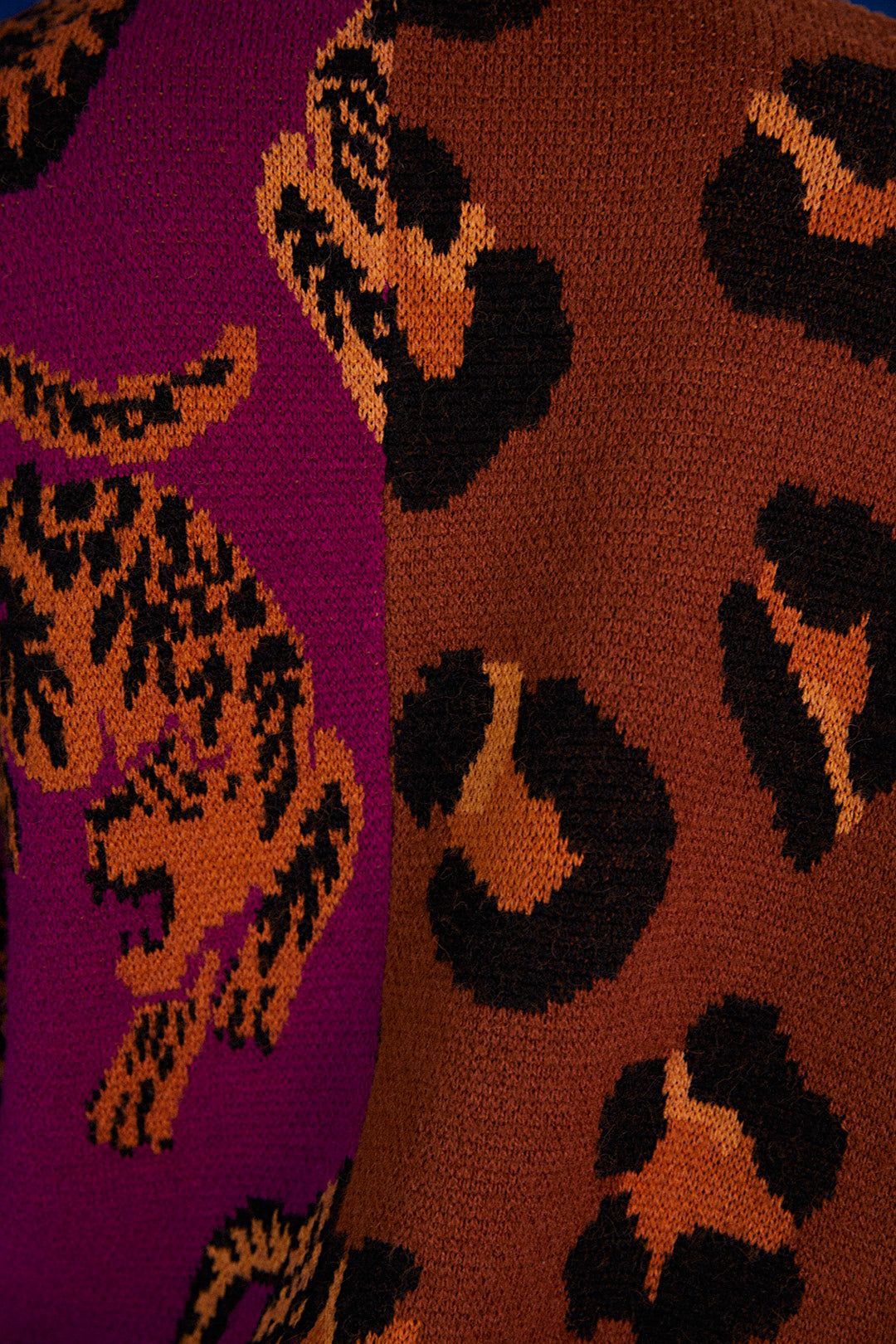 Mixed Wild Leopards Cardigan sold by FARM Rio product image thumbnail 5