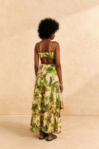 Sand Fruit Forest Maxi Dress sold by FARM Rio