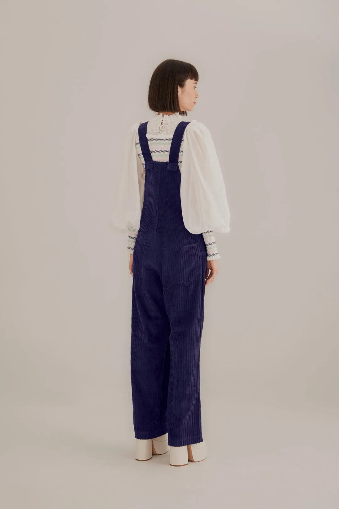 Navy Blue Corduroy Overalls sold by FARM Rio product image thumbnail 3