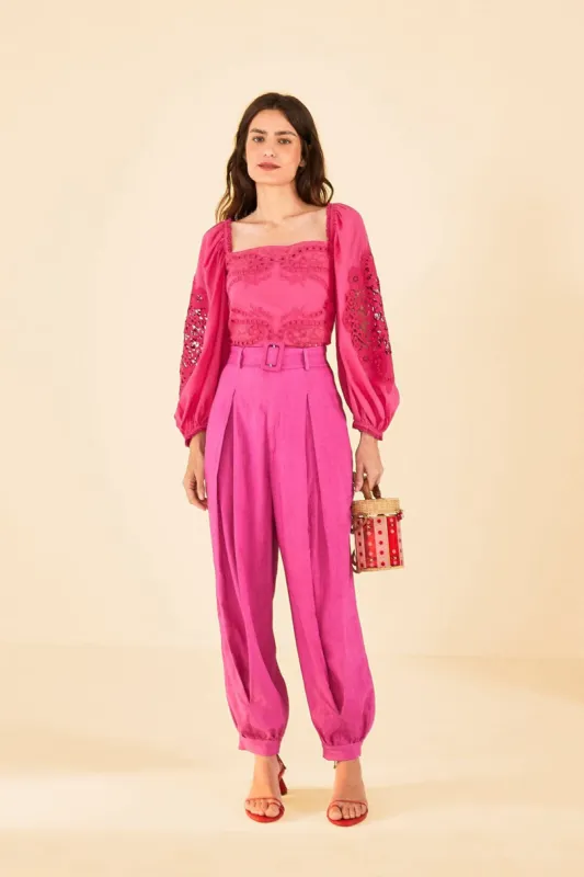 Pink Pants sold by FARM Rio