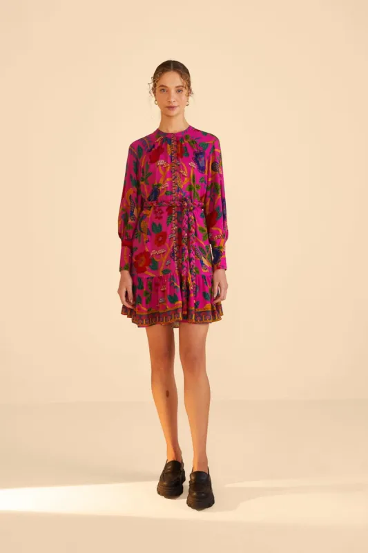 Pink Sweet Forest Mini Dress sold by FARM Rio