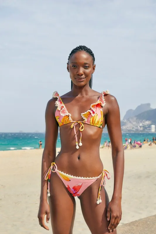 Pink Banana Taste Bikini Bottom sold by FARM Rio