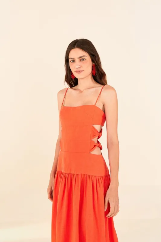 cut out cover up dress FAIRY SEASON Crochet Beach with 3D Camellia Flowers, Bell Sleeve Resort Cover Up Cut Out Jersey Dress Color:White Square Dot publication-list:25Q2_MAY_SUMMER_1 inspired openwork stitches and