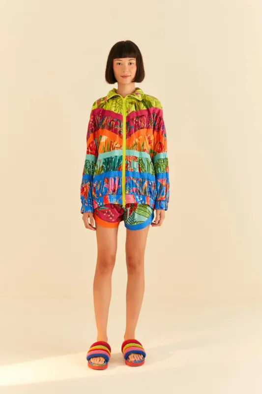 Mixed Prints Nylon Shorts sold by FARM Rio