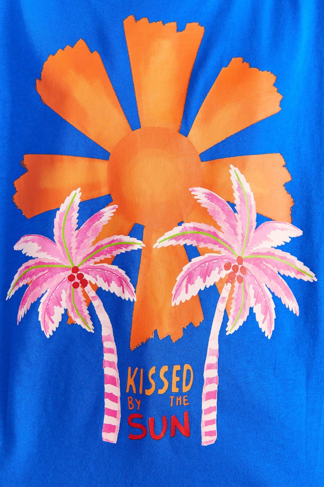 Blue Kissed By The Sun Organic Cotton T-Shirt sold by FARM Rio product image thumbnail 4