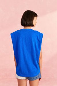 Blue Kissed By The Sun Organic Cotton T-Shirt sold by FARM Rio