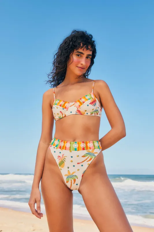 RAINBOW SUNSET BIKINI BOTTOM sold by FARM Rio