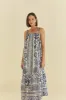 Blue Pineapple Garden Maxi Dress sold by FARM Rio