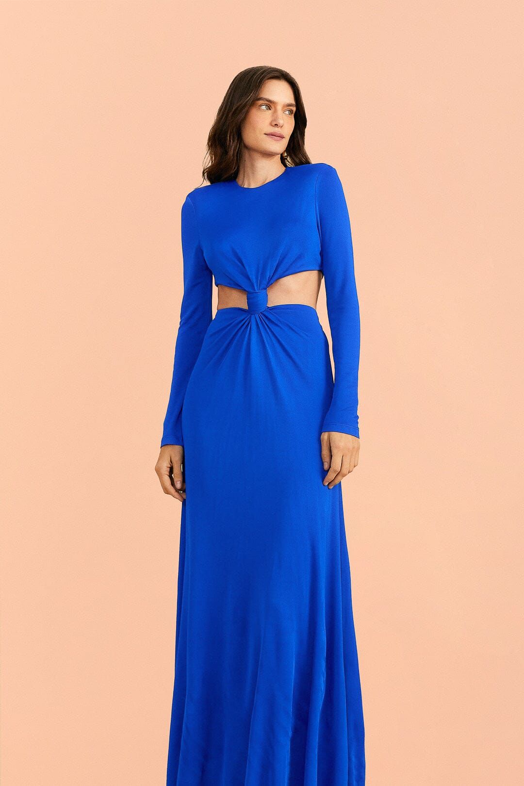 Blue Knot Cut Out Maxi Dress sold by FARM Rio product image thumbnail 2
