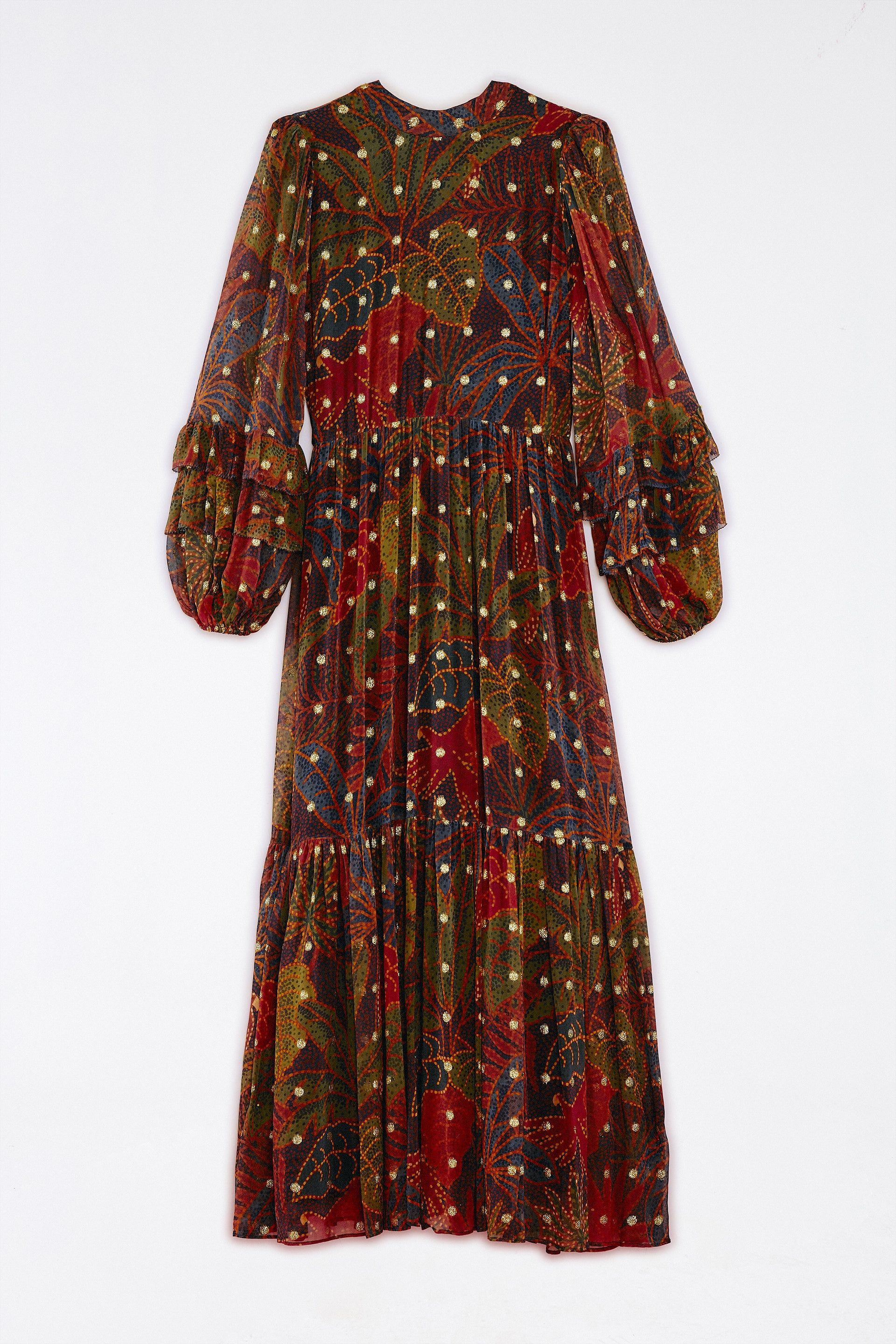 Black Rainforest Maxi Dress sold by FARM Rio product image thumbnail 4