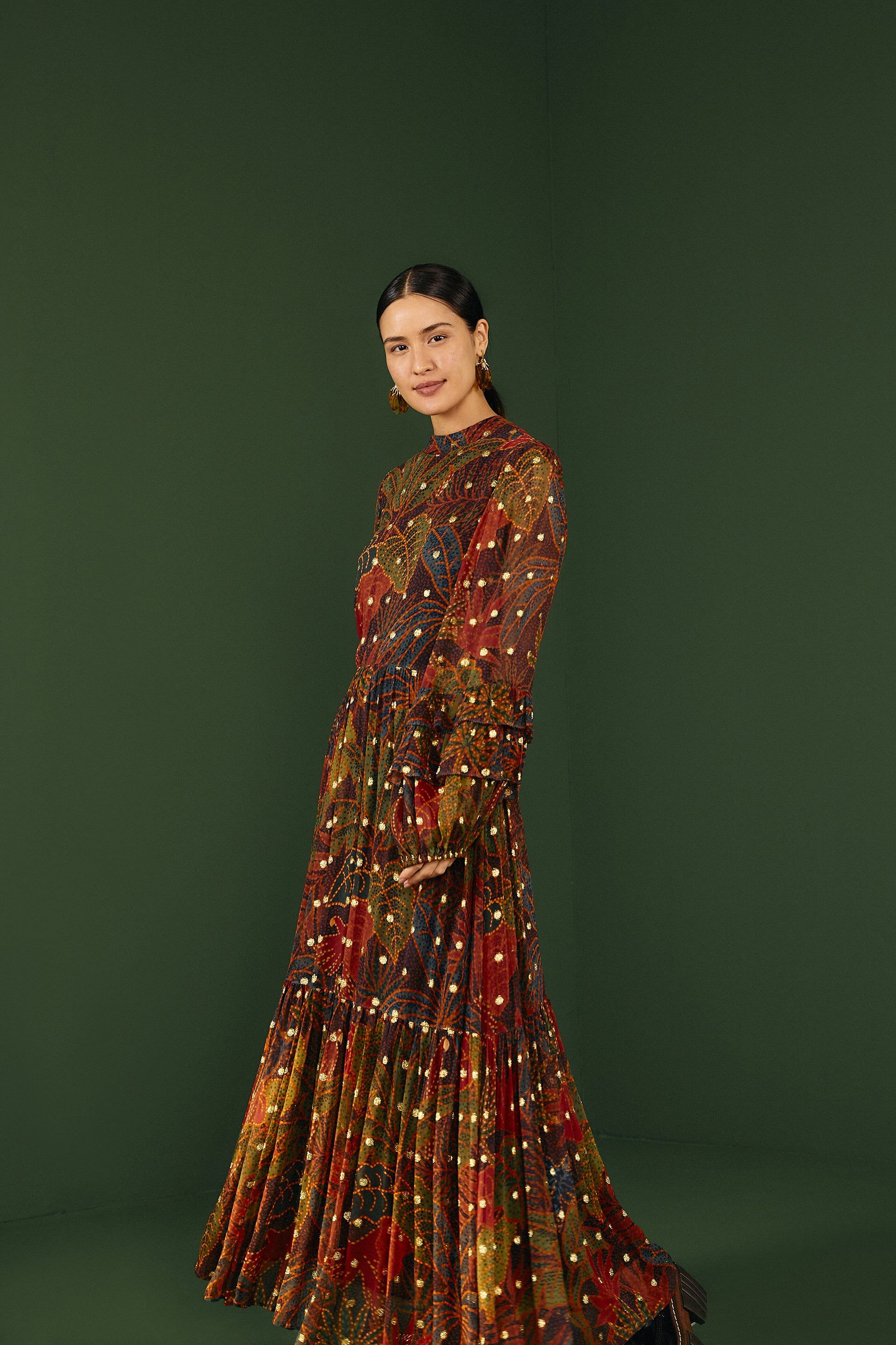 Black Rainforest Maxi Dress sold by FARM Rio