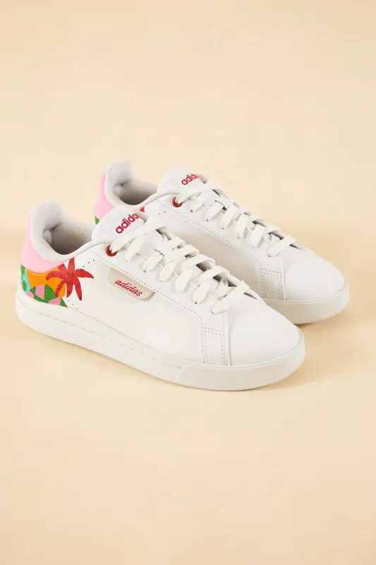 Adidas Court Silk Footwear White sold by FARM Rio