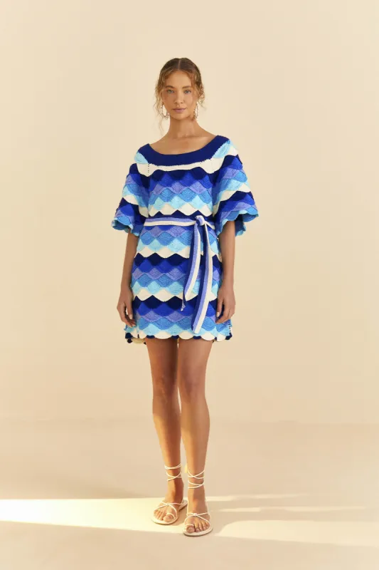 Waves Crochet Dress sold by FARM Rio