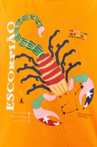Scorpio Zodiac Organic Cotton T-Shirt sold by FARM Rio