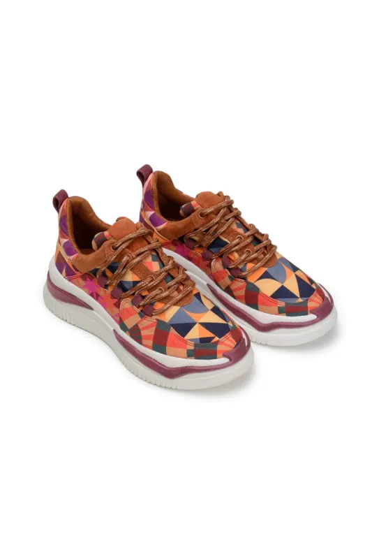Graphic Scarves Platform Sneaker sold by FARM Rio
