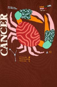 Cancer Zodiac Organic Cotton T-Shirt sold by FARM Rio