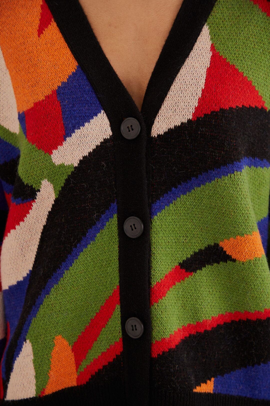 Mixed Flowers Bananas Knit Cardigan sold by FARM Rio product image thumbnail 5