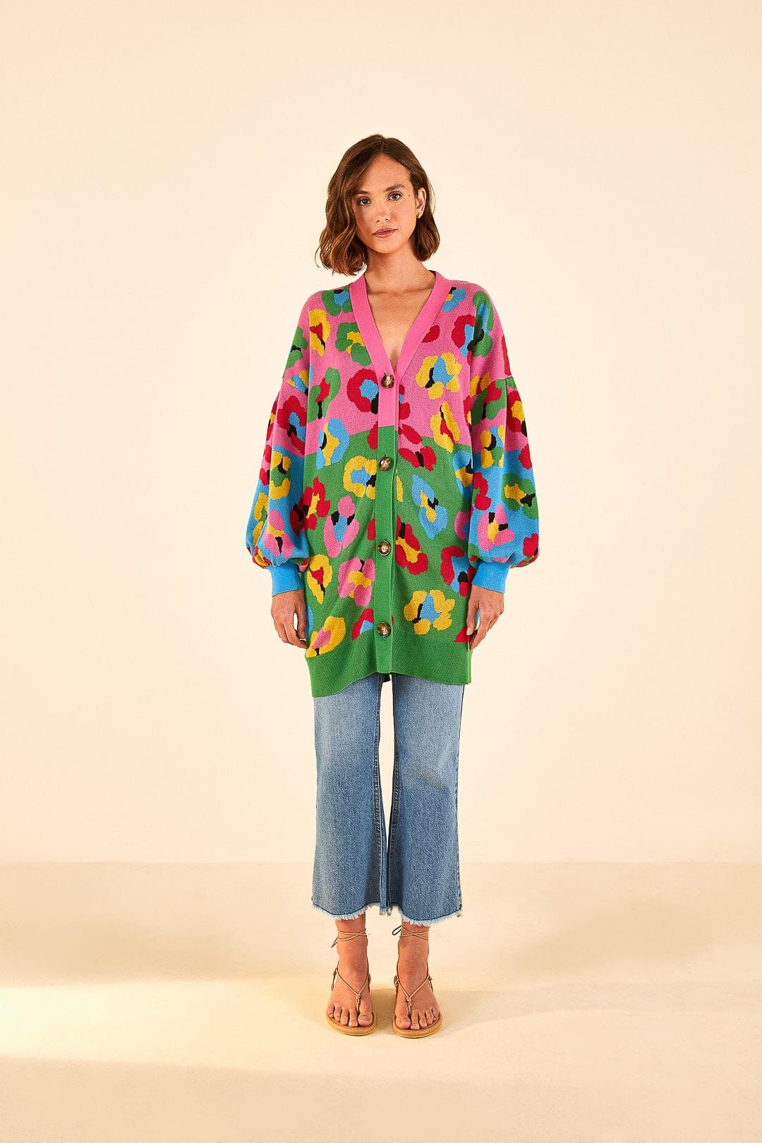 Mixed Fun Leopards Cardigan sold by FARM Rio product image thumbnail 2