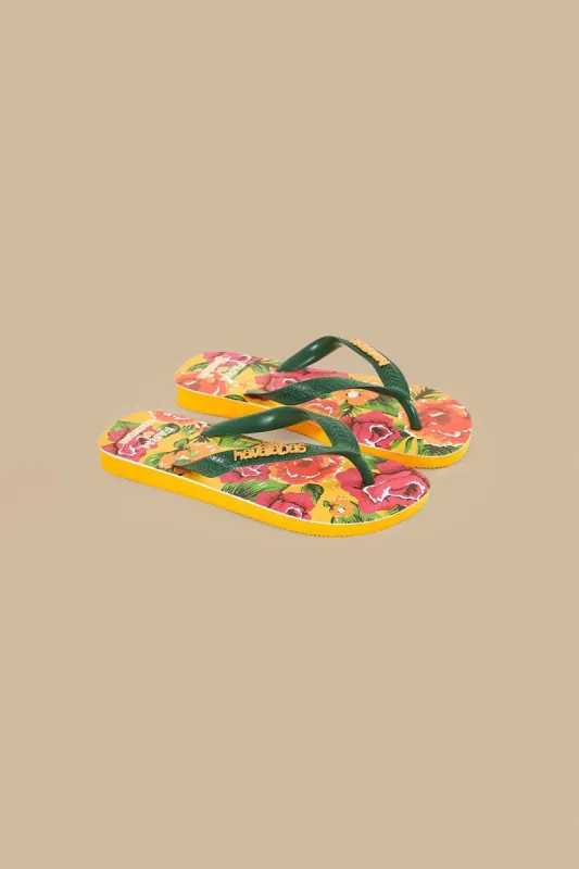 Yellow Chita Havaianas Sandals sold by FARM Rio