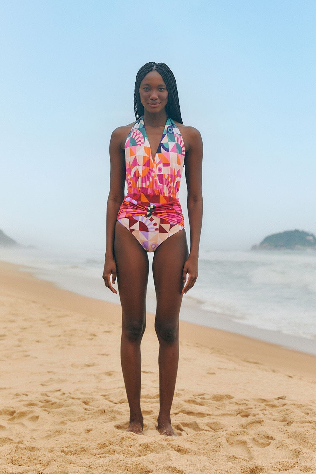 Ombre Graphic Toucans One Piece Swimsuit sold by FARM Rio product image thumbnail 4