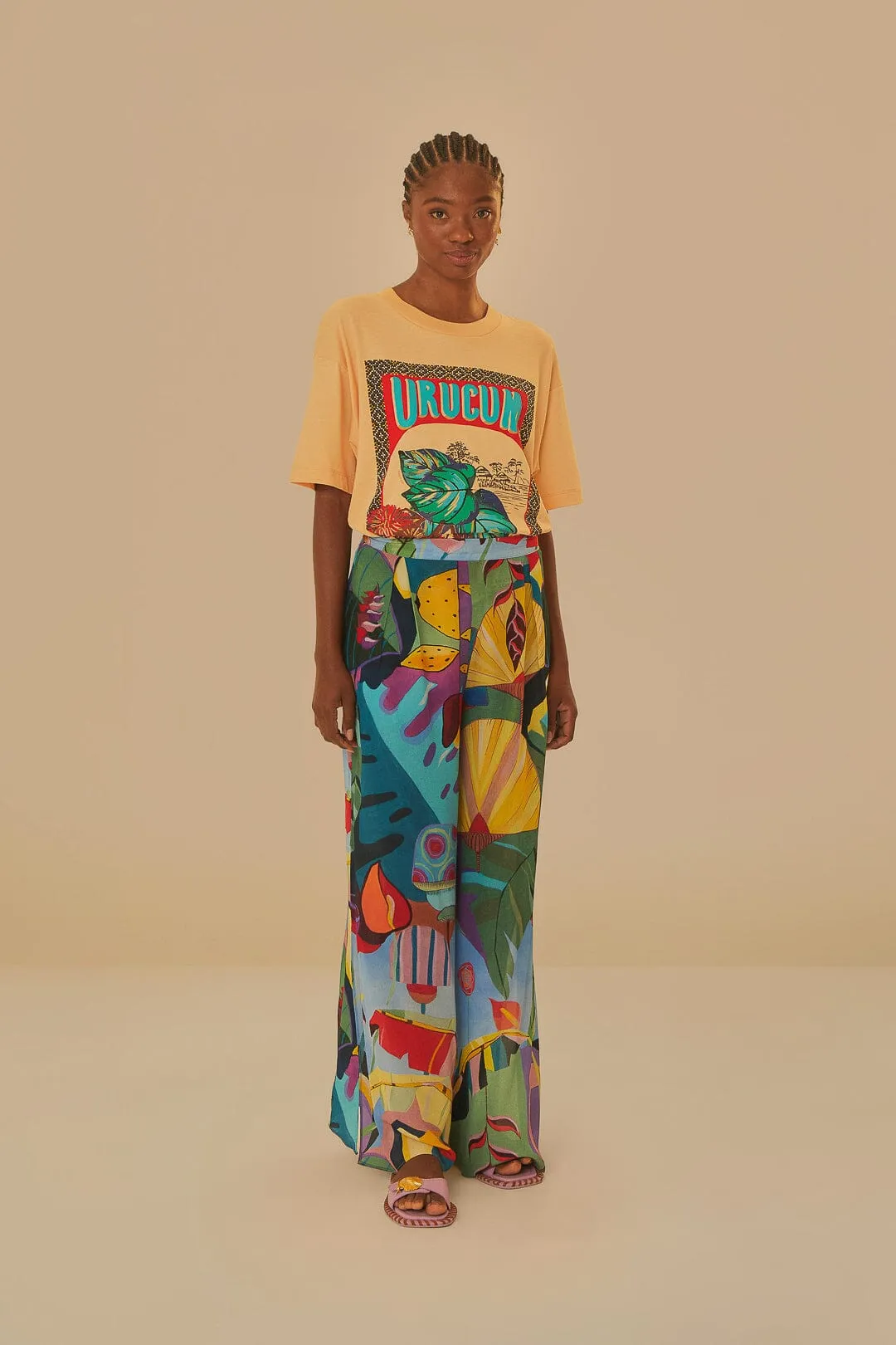 Urucum Relaxed T-Shirt sold by FARM Rio product image thumbnail 2