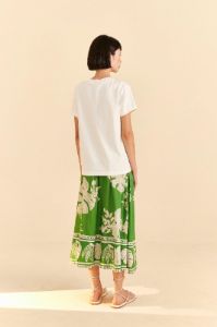 Off-White Peppers Organic Cotton T-shirt sold by FARM Rio