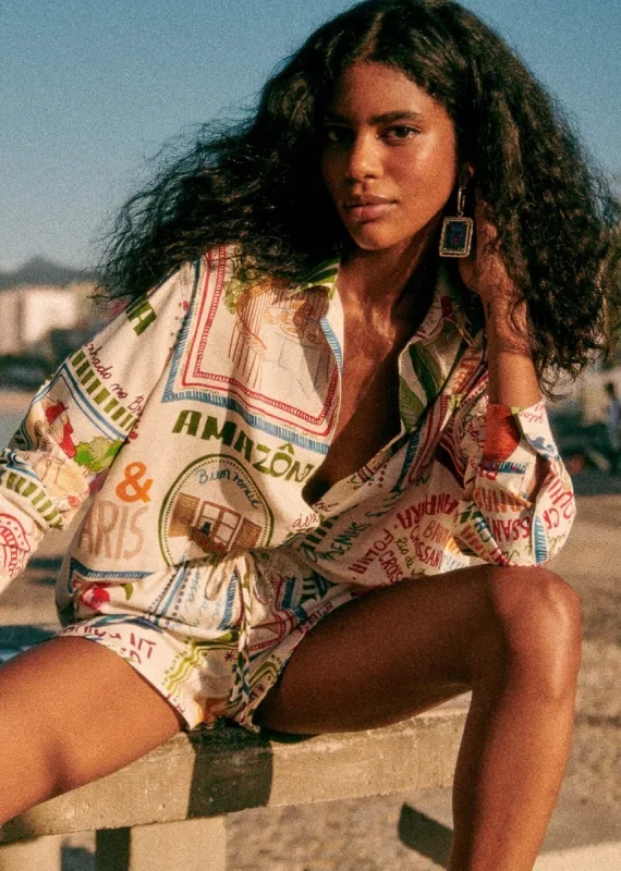 Paris Ama Rio Max Shirt sold by FARM Rio