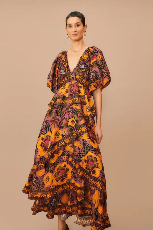 Blush Garden Bloom Maxi Dress sold by FARM Rio