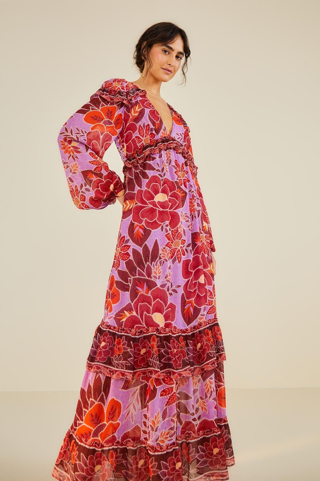 Sweet Floral Maxi Dress sold by FARM Rio