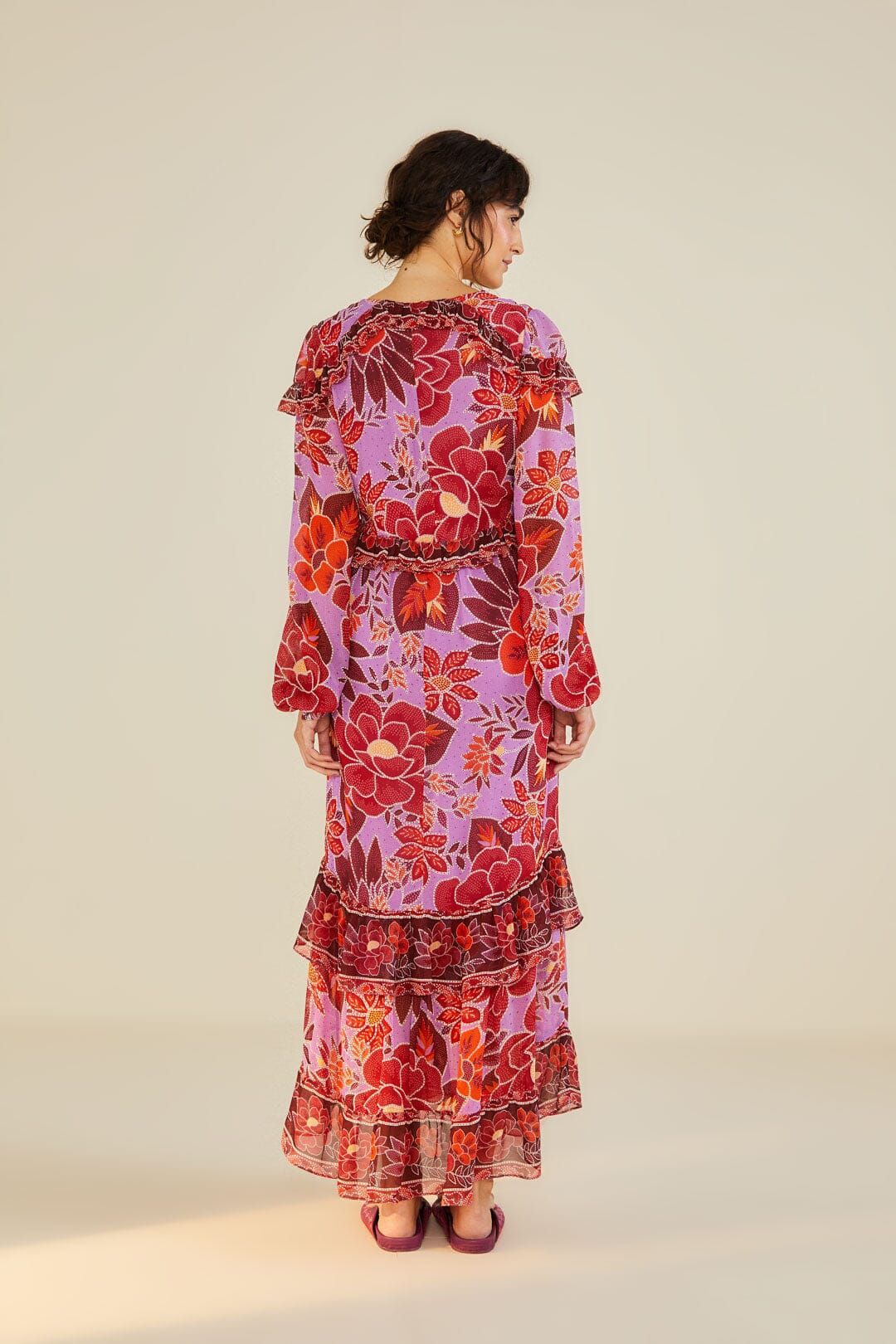 Sweet Floral Maxi Dress sold by FARM Rio product image thumbnail 4