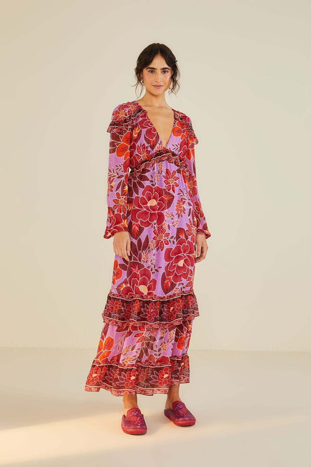 Sweet Floral Maxi Dress sold by FARM Rio product image thumbnail 2