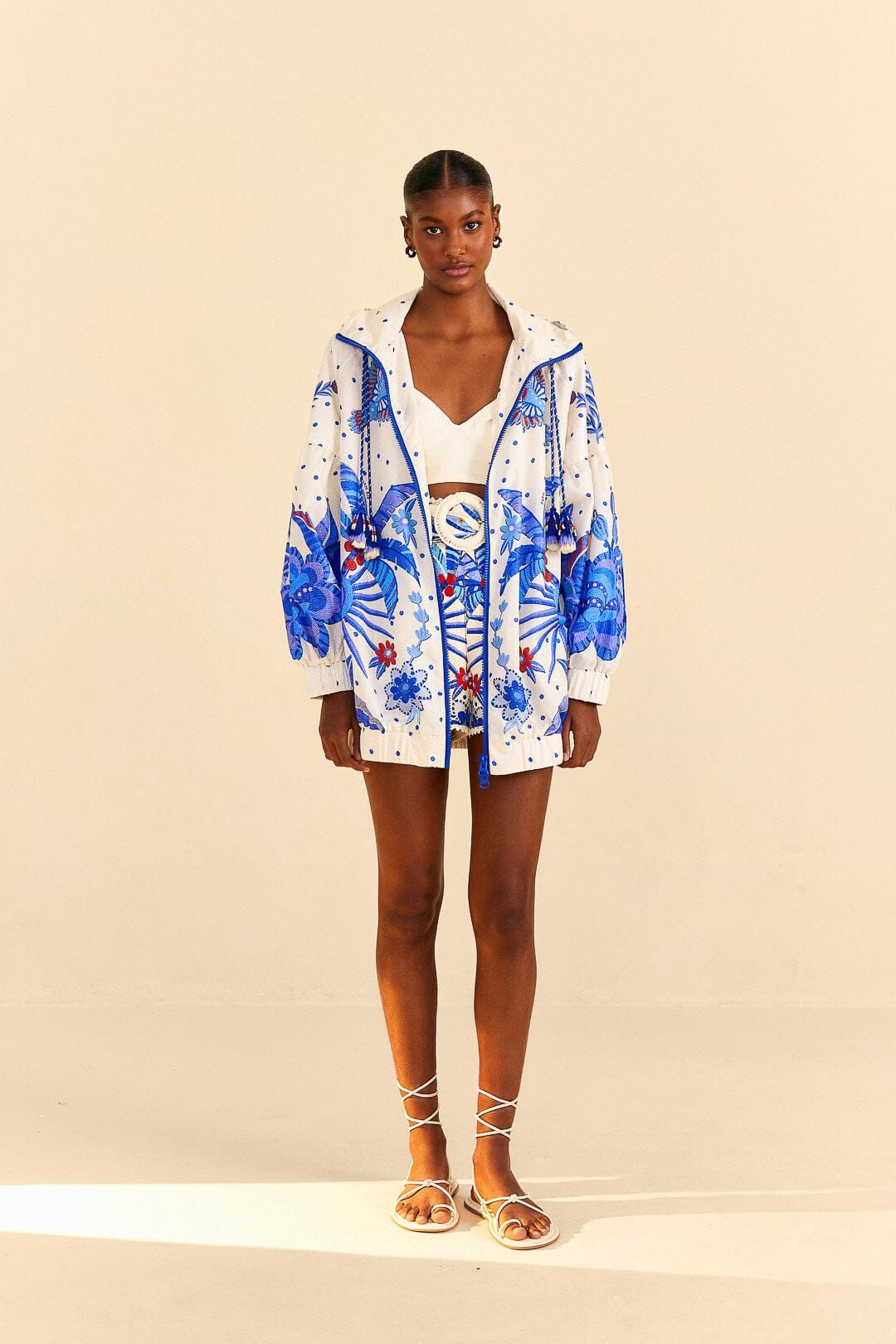 Off-White Jungle Chic Shorts sold by FARM Rio product image thumbnail 3