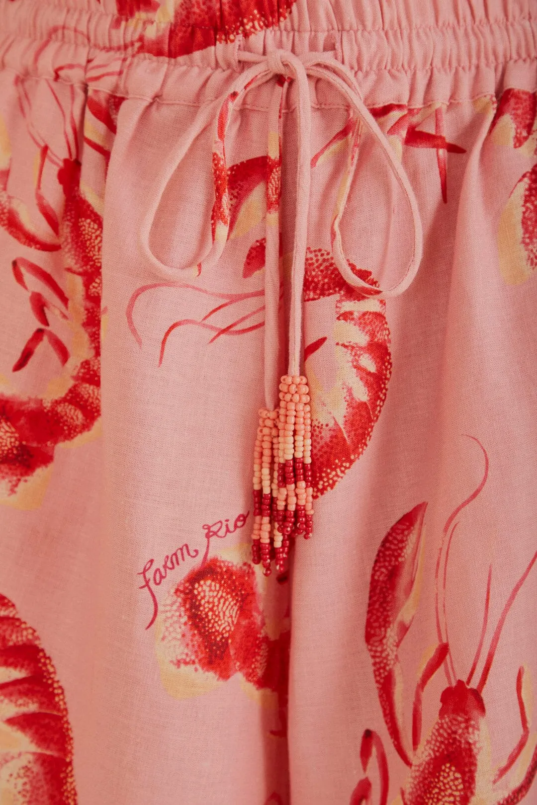 Pink Lobsters Short sold by FARM Rio product image thumbnail 3