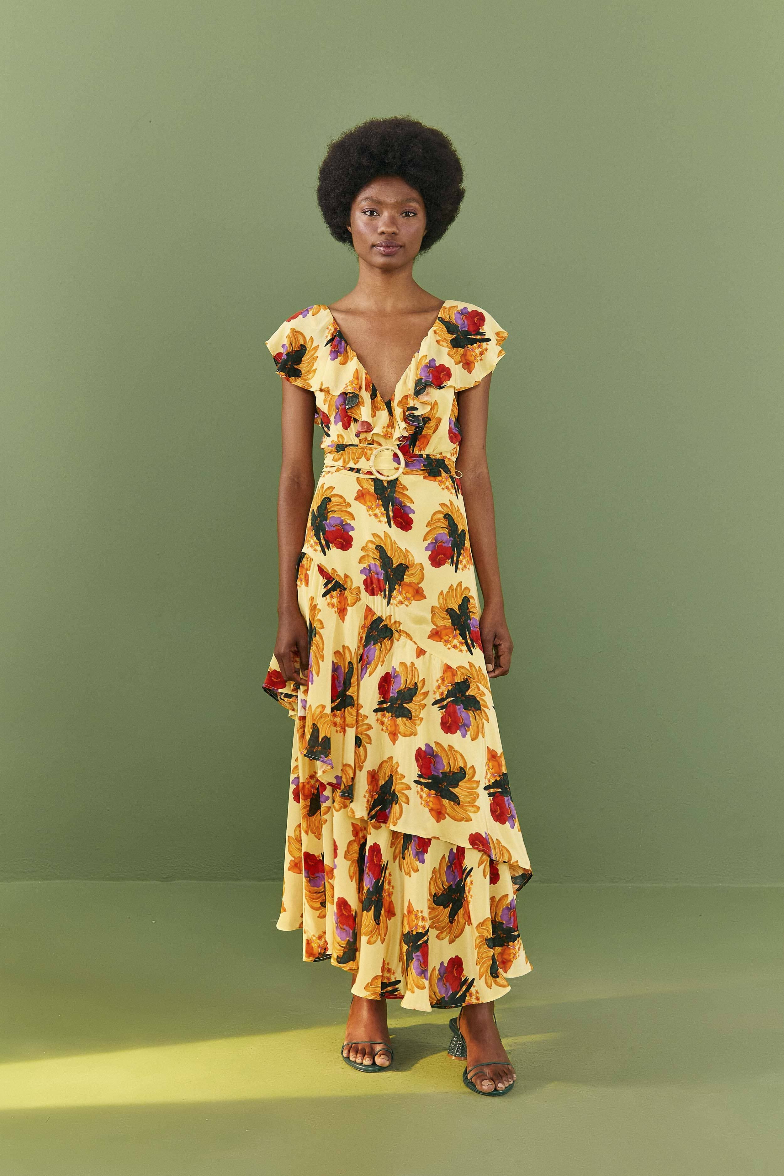 Banana Nest Midi Dress sold by FARM Rio product image thumbnail 2
