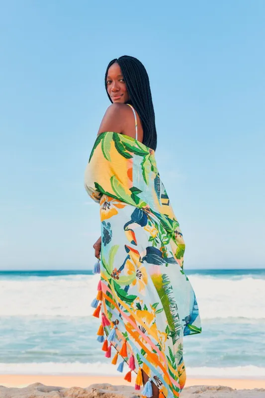 Colorful Rio Sarong sold by FARM Rio