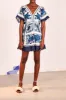 Tropical Tiles Mini Dress sold by FARM Rio