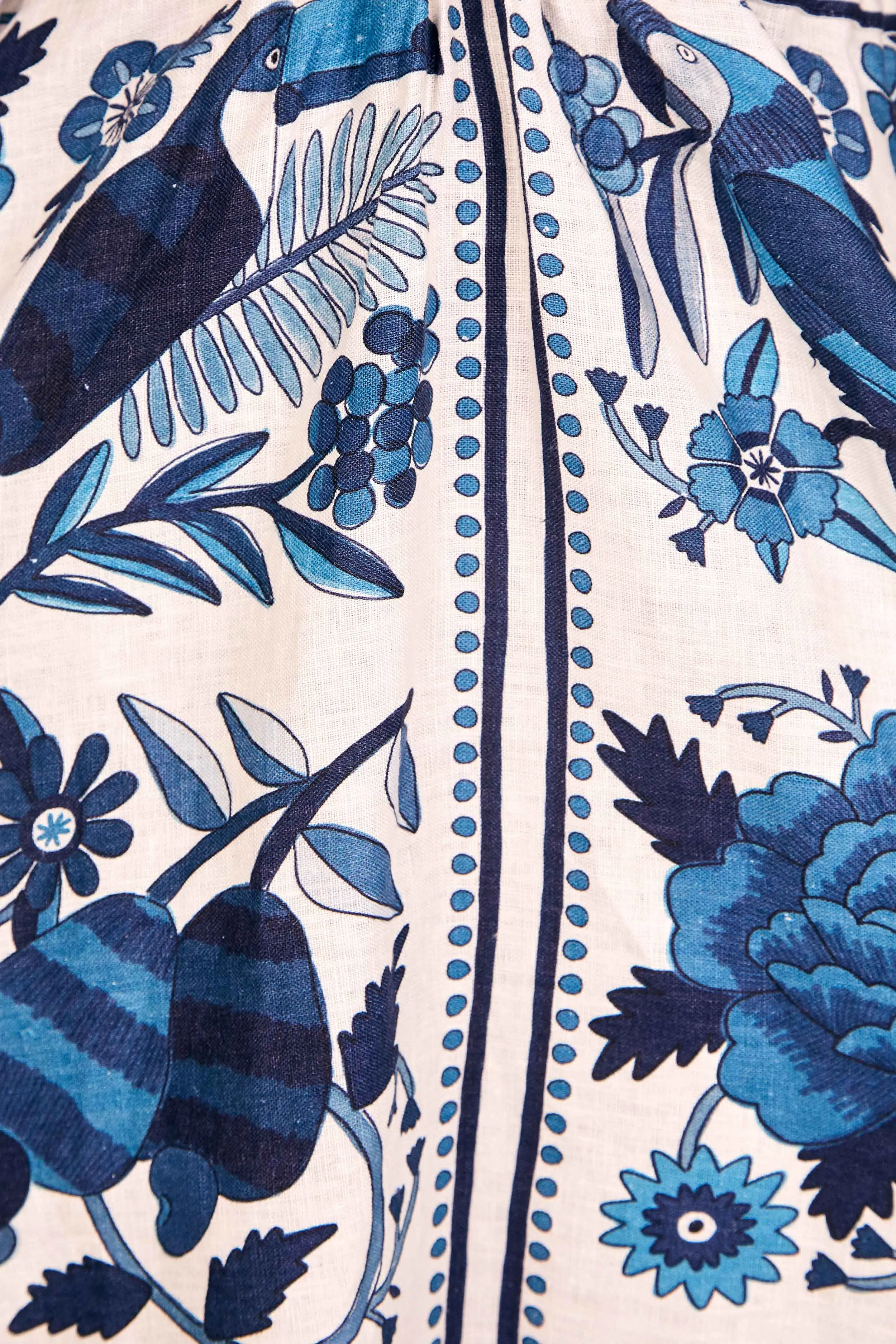 Tropical Tiles Mini Dress sold by FARM Rio product image thumbnail 4