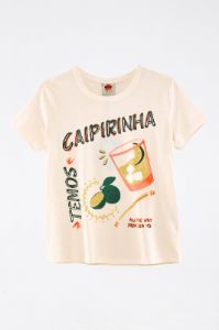 White Caipirinha T Shirt sold by FARM Rio