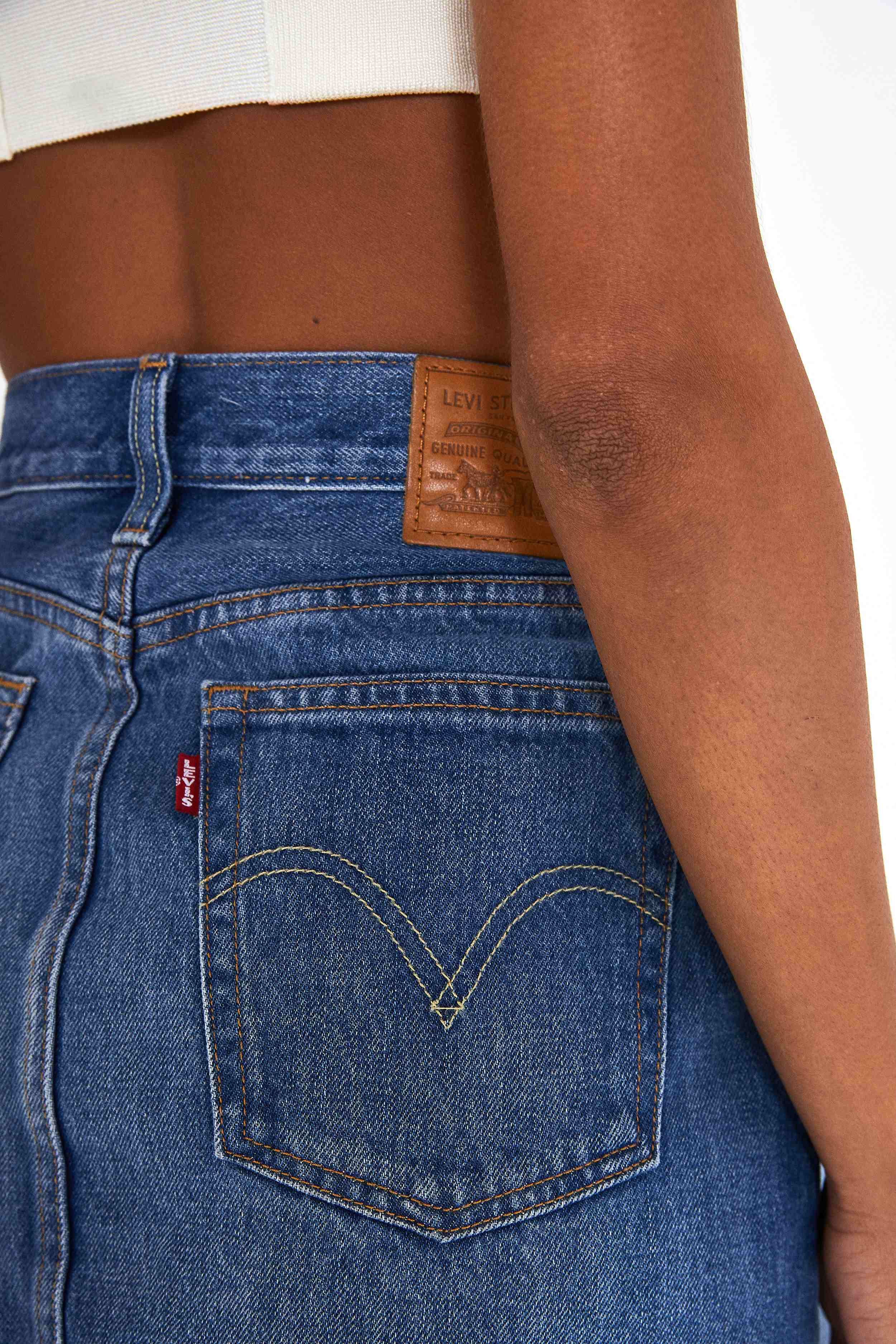 LEVI'S DECONSTRUCTED MINISKIRT sold by FARM Rio product image thumbnail 3