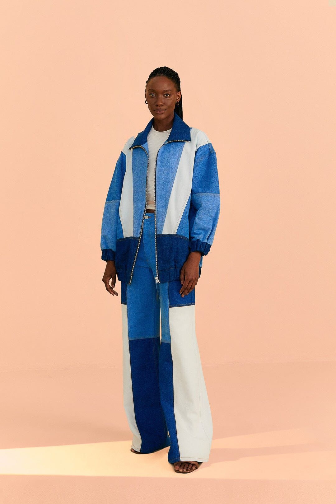 Patchwork Denim Jacket sold by FARM Rio product image thumbnail 2