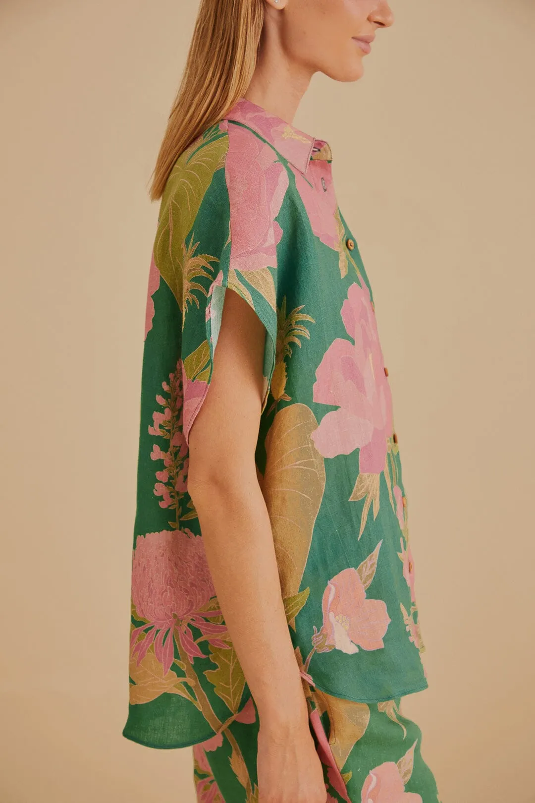 Winter Garden Shirt sold by FARM Rio product image thumbnail 4