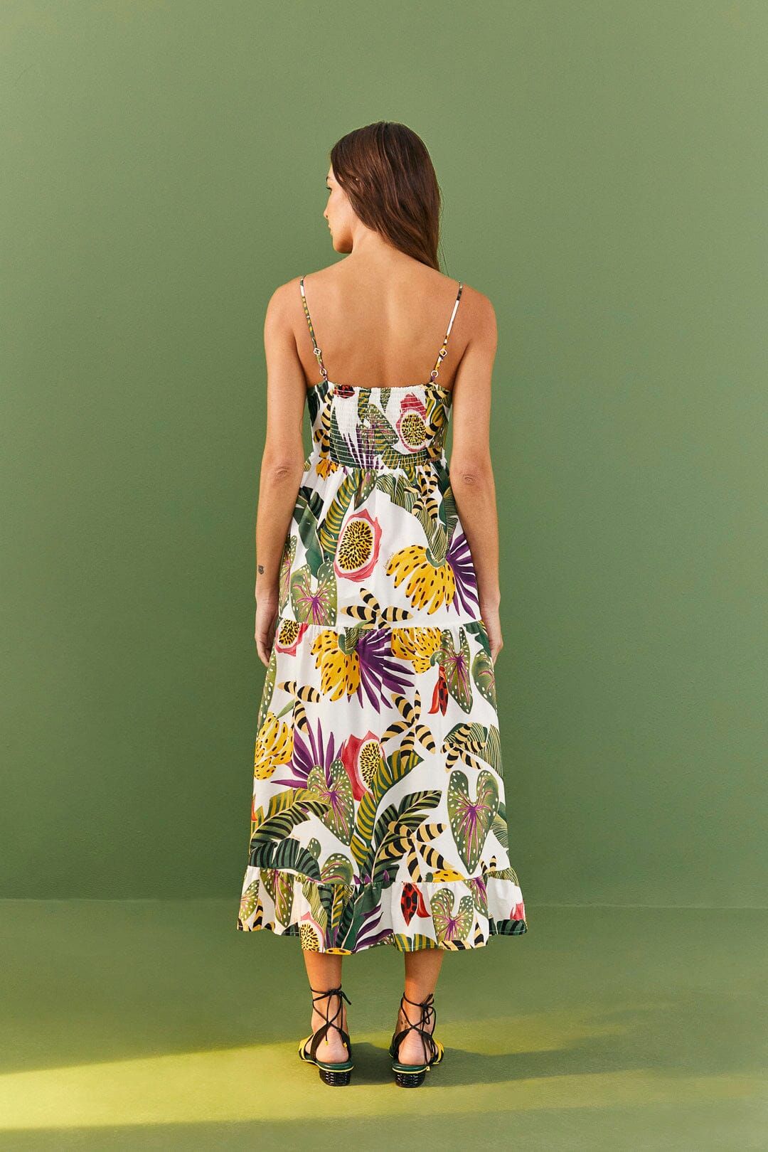 Striped Forest Maxi Dress sold by FARM Rio product image thumbnail 3