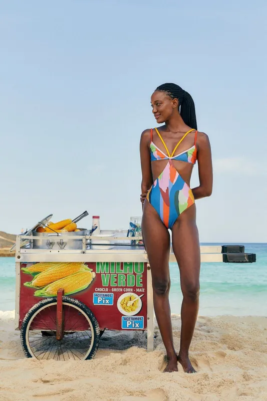 Araraquara One Piece Swimsuit sold by FARM Rio