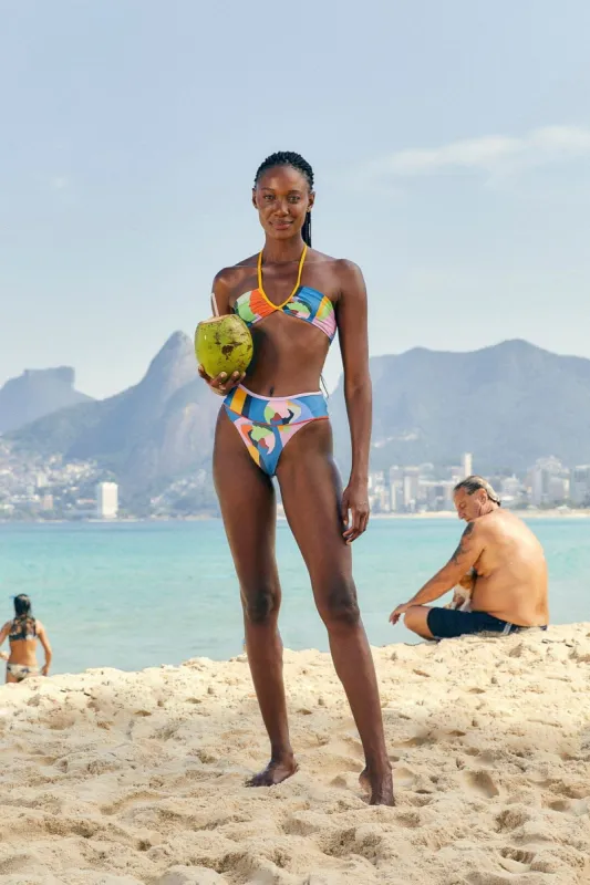 Araraquara High Waisted Bikini Bottom sold by FARM Rio