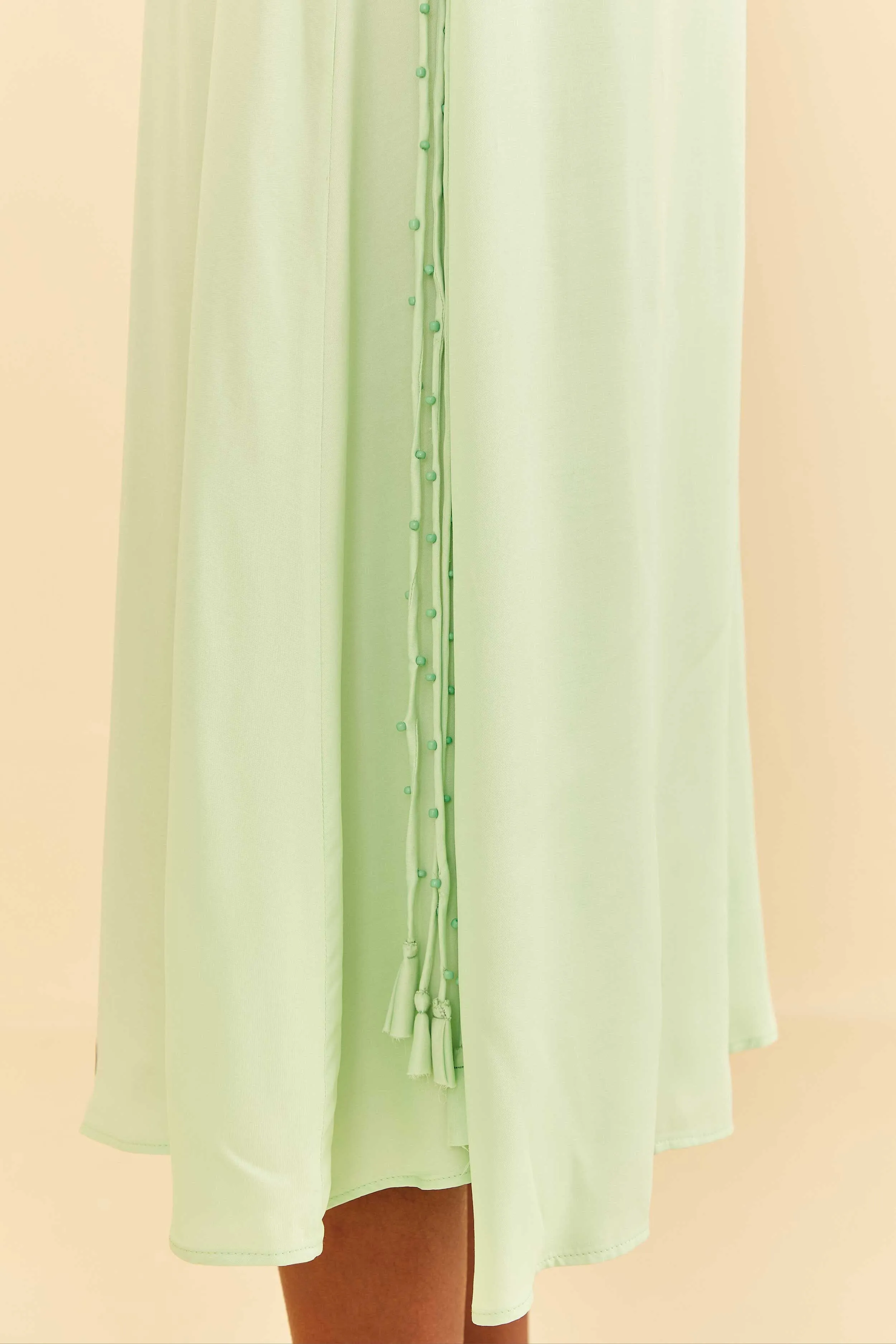 Mint Midi Skirt sold by FARM Rio product image thumbnail 4