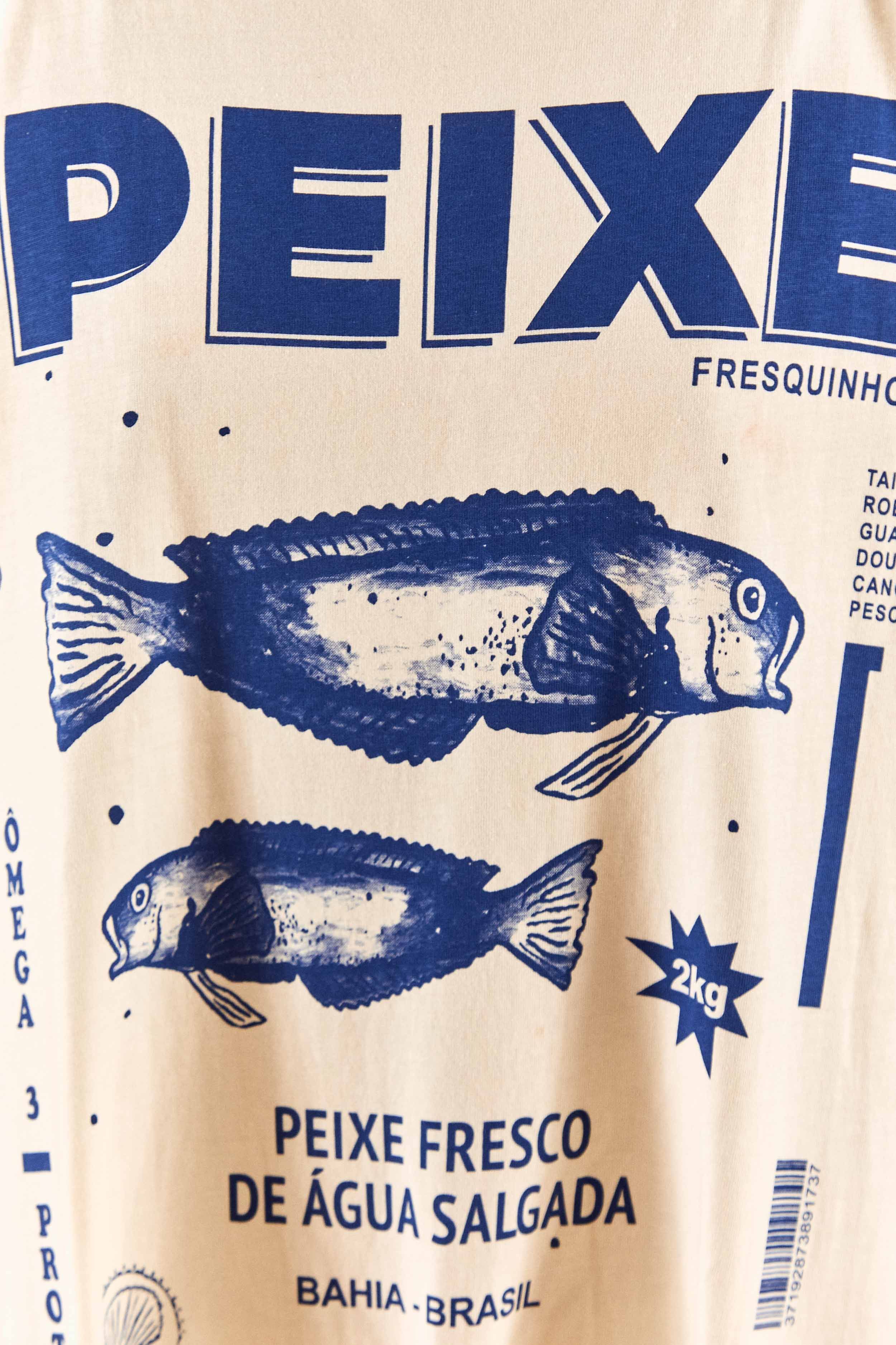 White Peixe Jersey Jumpsuit sold by FARM Rio product image thumbnail 5