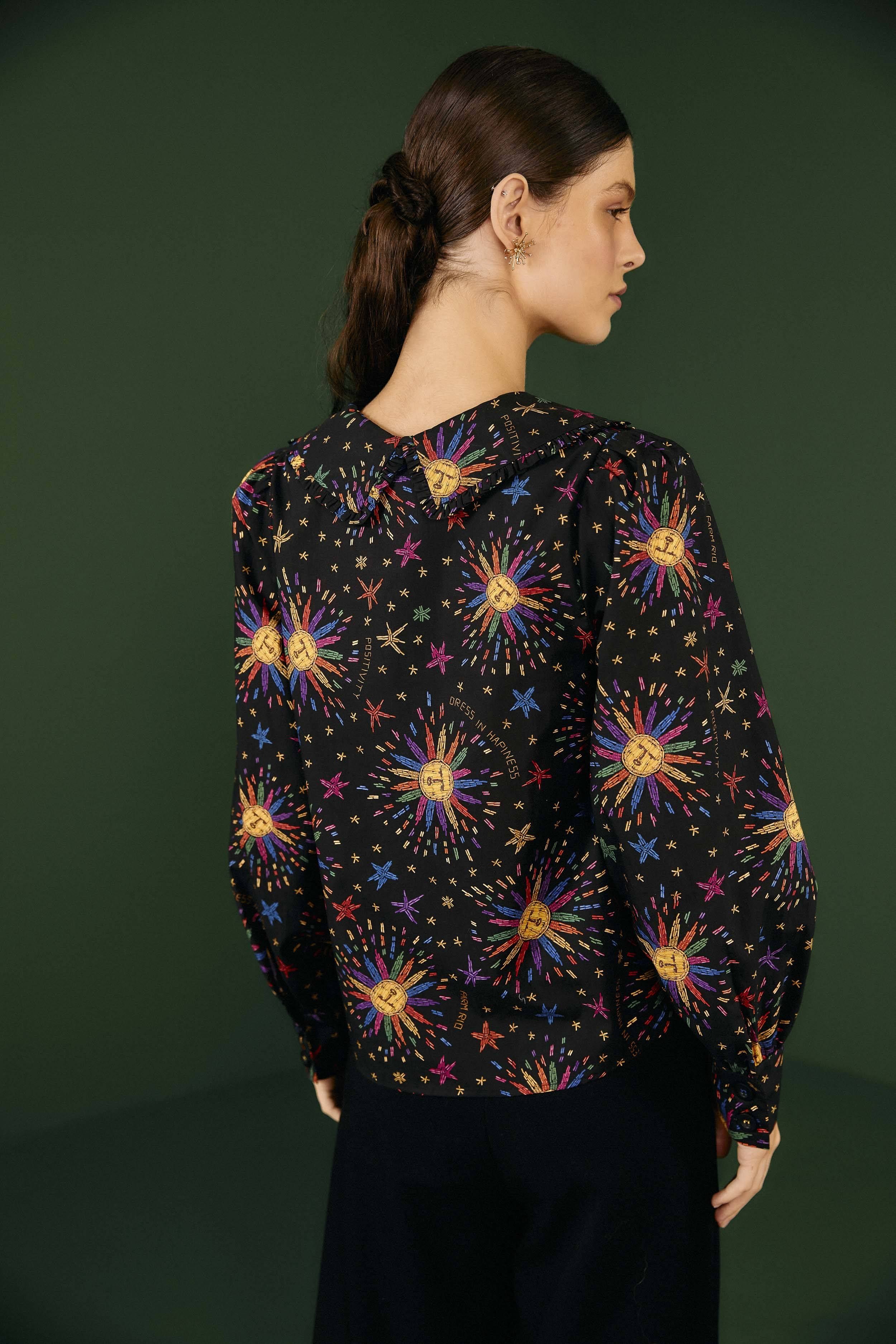 Rainbow Suns Organic Cotton Blouse sold by FARM Rio product image thumbnail 2