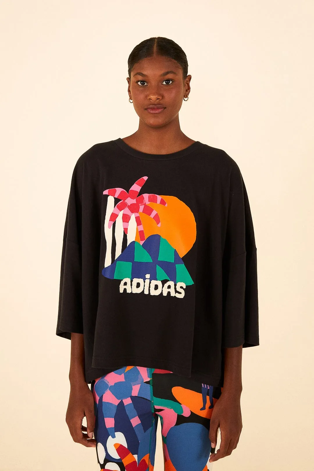 Adidas Farm Gfx Tee Black sold by FARM Rio product image thumbnail 2