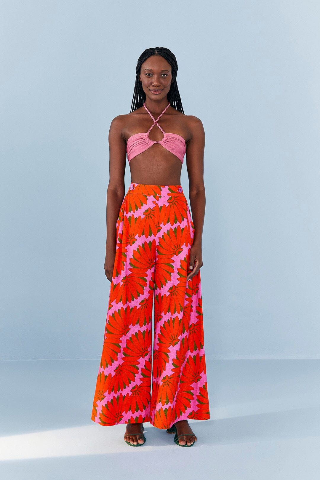 Pink Copacabana Pants sold by FARM Rio product image thumbnail 2